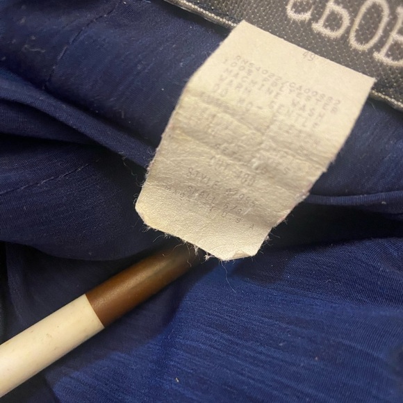 Vintage S.G Sport Collection Navy Blue Pleated Skirt - Picture 12 of 13